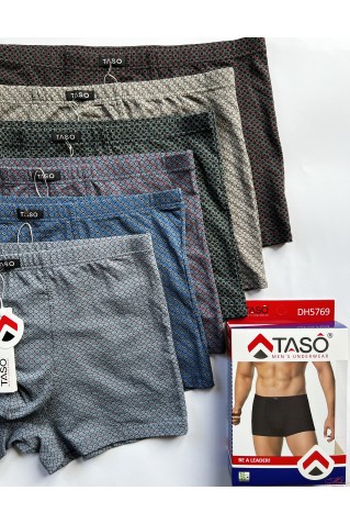 Чоловічі труси боксери з бамбука з бавовною Taso 5769